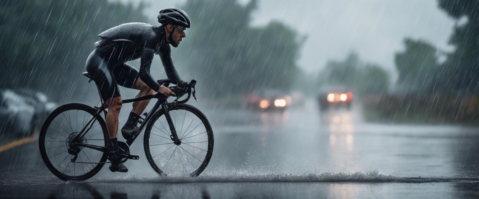 Cycling in Rain